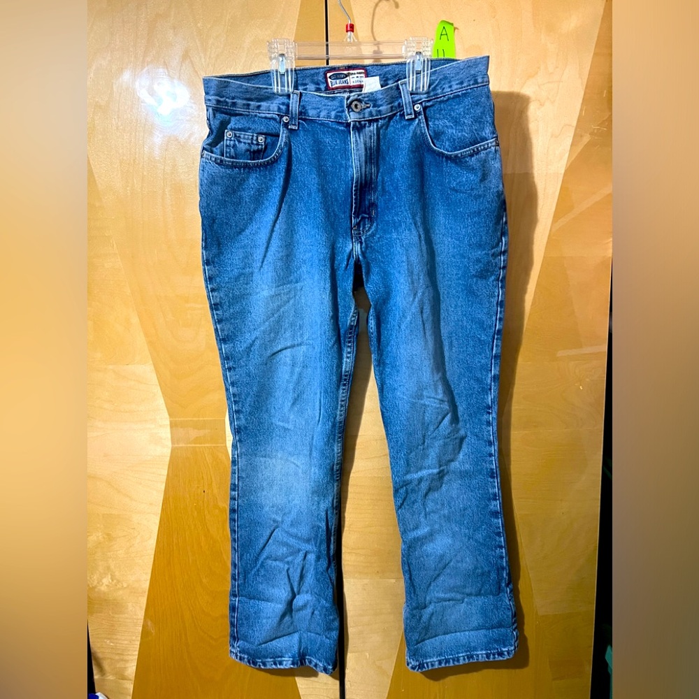 3/$15 Vintage Old Navy Womens Jeans 16 Regular Blue Denim Pockets Bottoms